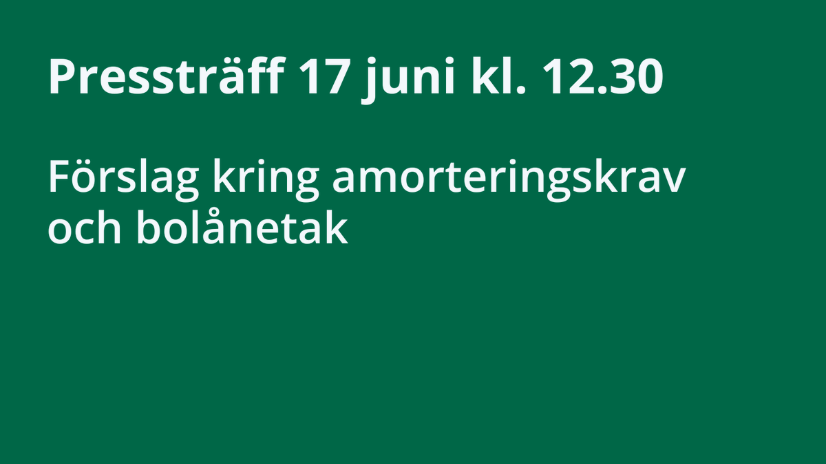 FinansdepSv's tweet image. Pressträff med bl a @NiklasWykman  i dag kl. 12.30 om förslag på förändringar av bolånereglerna. Pressinbjudan: regeringen.se/pressmeddeland…