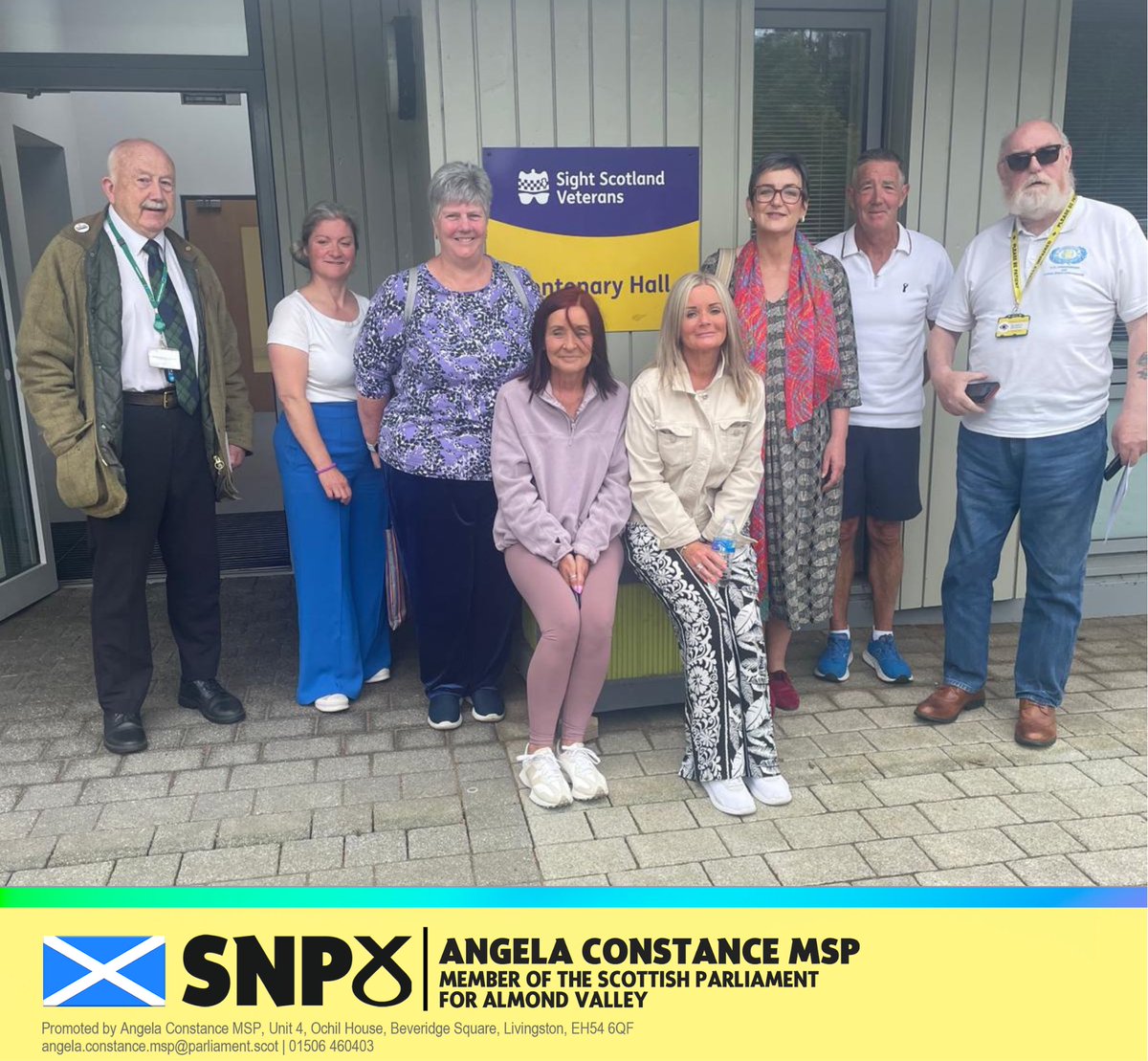 Angela Constance (@aconstance23) on Twitter photo I met with residents of Linburn Park to following sudden and distressing communications from <a href="/SightScotland/">Sight Scotland</a> regarding the future of their homes, my constituents have served their country or supported loved ones who have, and they deserve respect, not distress. I met with residents of Linburn Park to following sudden and distressing communications from <a href="/SightScotland/">Sight Scotland</a> regarding the future of their homes, my constituents have served their country or supported loved ones who have, and they deserve respect, not distress.