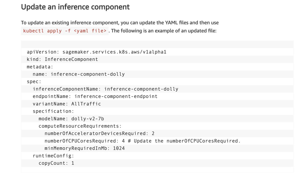 gp_pulipaka's tweet image. #Kubernetes for Deployment of LLM in #AmazonSageMaker! #BigData #Analytics #DataScience #AI #MachineLearning #NLProc #IoT #IIoT #PyTorch #Python #RStats #TensorFlow #Java #CloudComputing #DataScientist #Linux #Programming #Coding #100DaysofCode 
geni.us/Kubernetes-LLMs