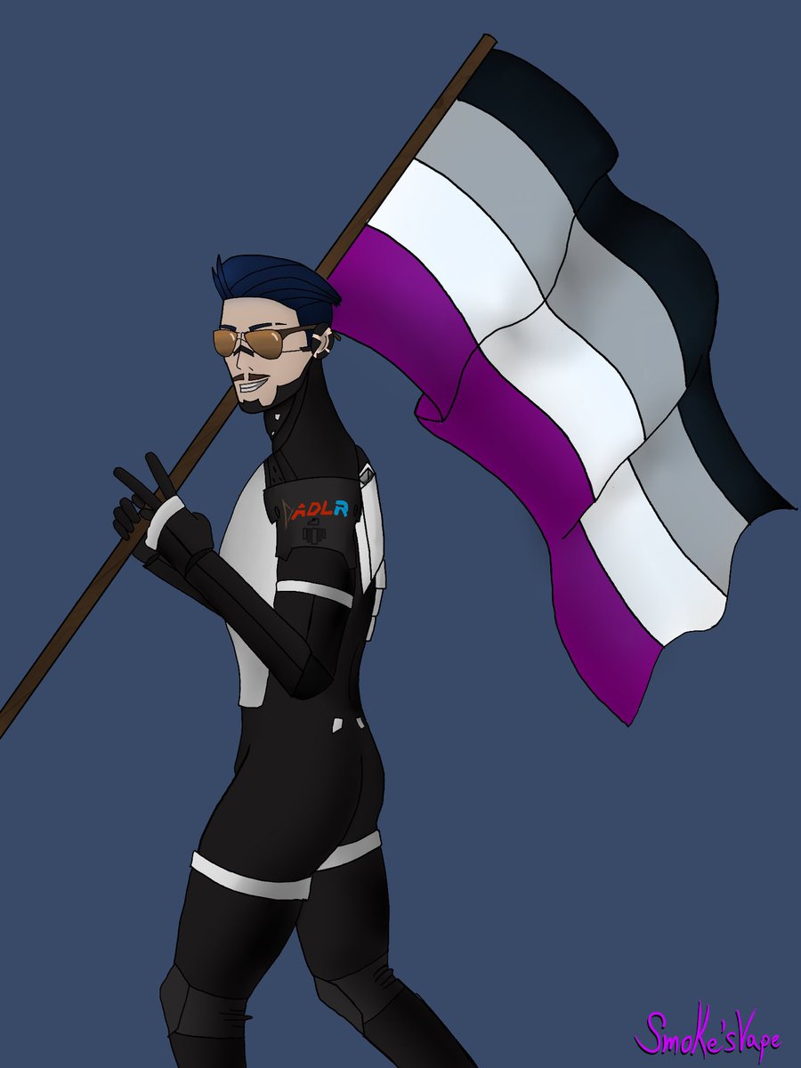 Smokes_Vape's tweet image. DADLR’s wishing you all a happy Pride Month. This is also kind of my coming out post so that’s why I made a variant.
#signalis #fanart #PrideMonth #PRIDE2025 #LGBTQ