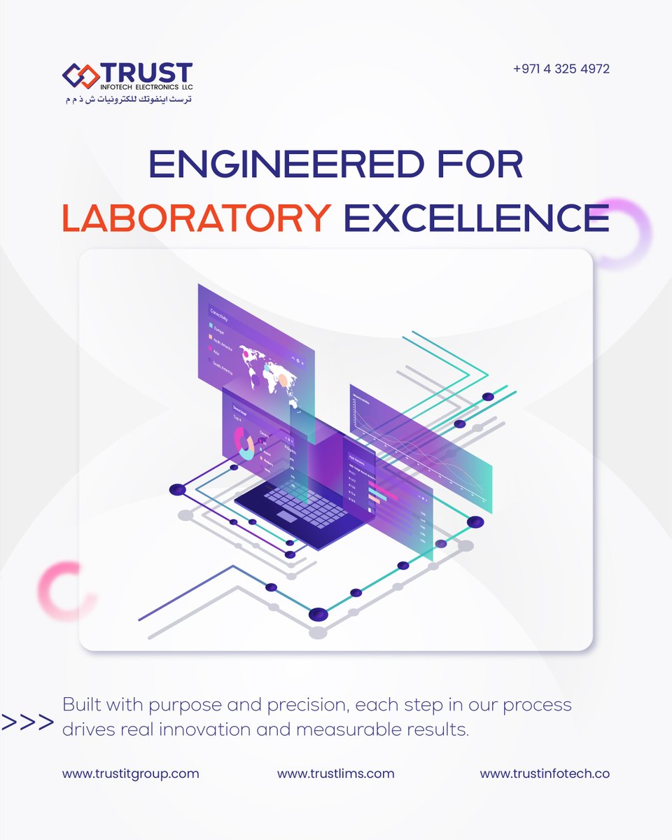 TrustInfotech's tweet image. Behind the Build 🔍
From concept to code, Trust LIMS brings clarity, control, and confidence to every lab.
Smart solutions. Seamless execution.

#TrustLIMS #LabAutomation #SmartLabs #TechWithPurpose #GrowBusiness