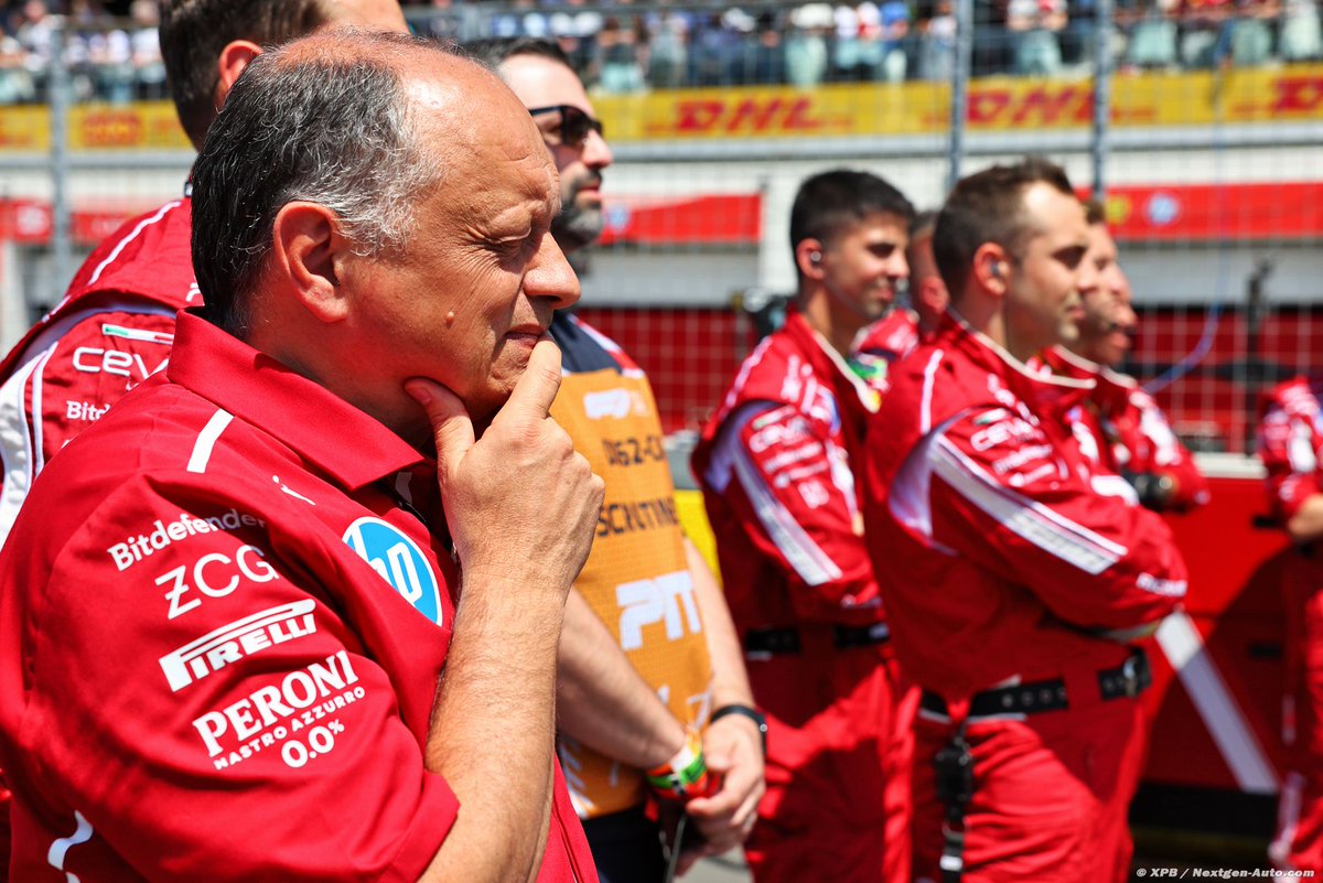 Ferrari : Vasseur assure avoir le soutien de sa direction et s'adresse aux Italiens dlvr.it/TLPBBr