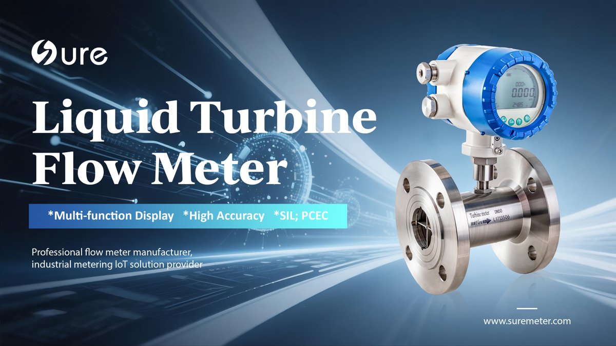 SureInstrument's tweet photo. Liquid Turbine Flow Meter | Tianjin Sure Instrument​
📞 ​Contact Us:​​
🌐 https://t.co/5vIRWLs6Vg
✉️ overseas@suremeter.com
📱 +86 13821000231
#flowmeter #liquid #turbine #water #food https://t.co/GY29JdfuI1
