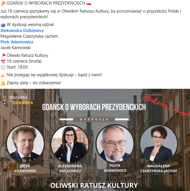 Wszystko dla Gdańska (@wszystkodlagdan) on Twitter photo 