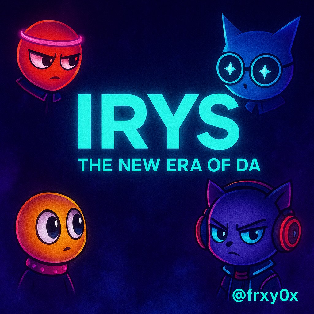 Frxy0x's tweet image. 🔮The future of scalable, cost-efficient, and permanent data availability is here.
Introducing @irys_xyz  — the fastest-growing DA layer empowering on-chain apps to store &amp;amp; access data seamlessly.
👉Stay with me to understand why IRYS is changing the game.
#IRYS #DataAvailability