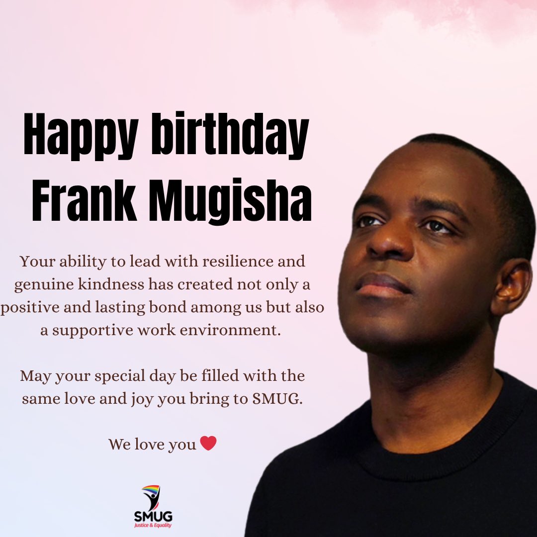 Today we celebrate you!

Your ability to lead with resilience and genuine kindness has created not only a positive and lasting bond among us but also a supportive work environment.
May your special day be filled with the same love and joy you bring to SMUG.

We love you ❤️🏳️‍🌈🏳️‍⚧️