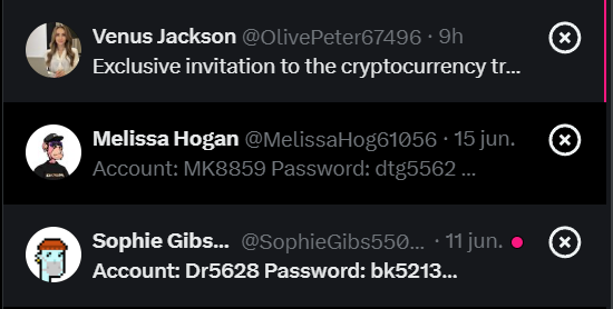 Ya van como 2 bots estafadores seguidos, parece que es uno por dia xd