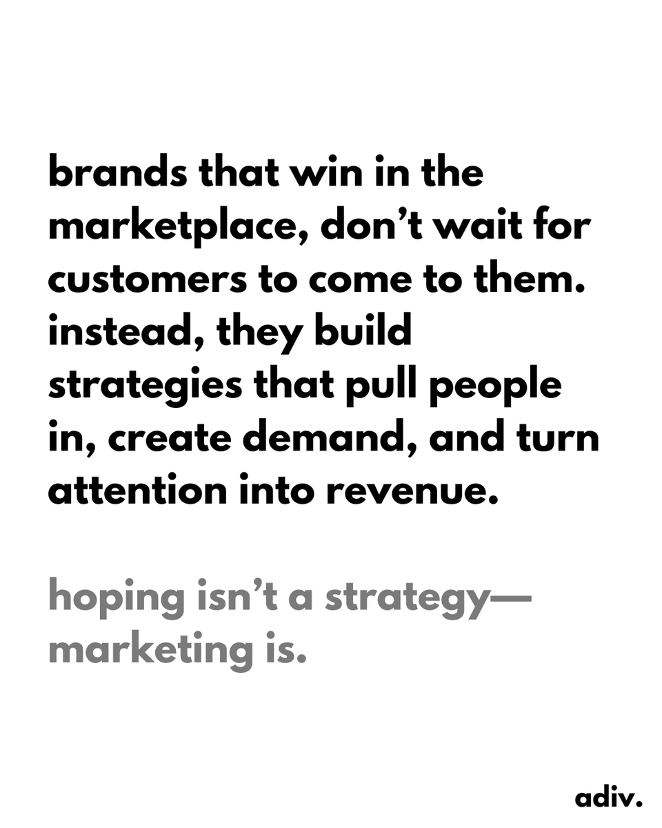 ADIVhq's tweet photo. the grim reality? if you never let customers get to know you and your offerings, they're not going to buy them even if they happen to be marvelous. https://t.co/YInBq1uhOx