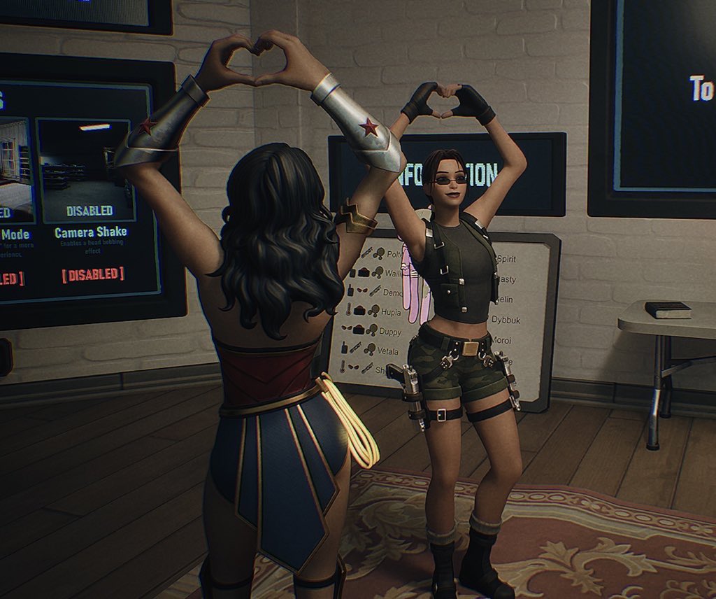 TmbR4ider's tweet image. Finally got to match #Laraisalesbian