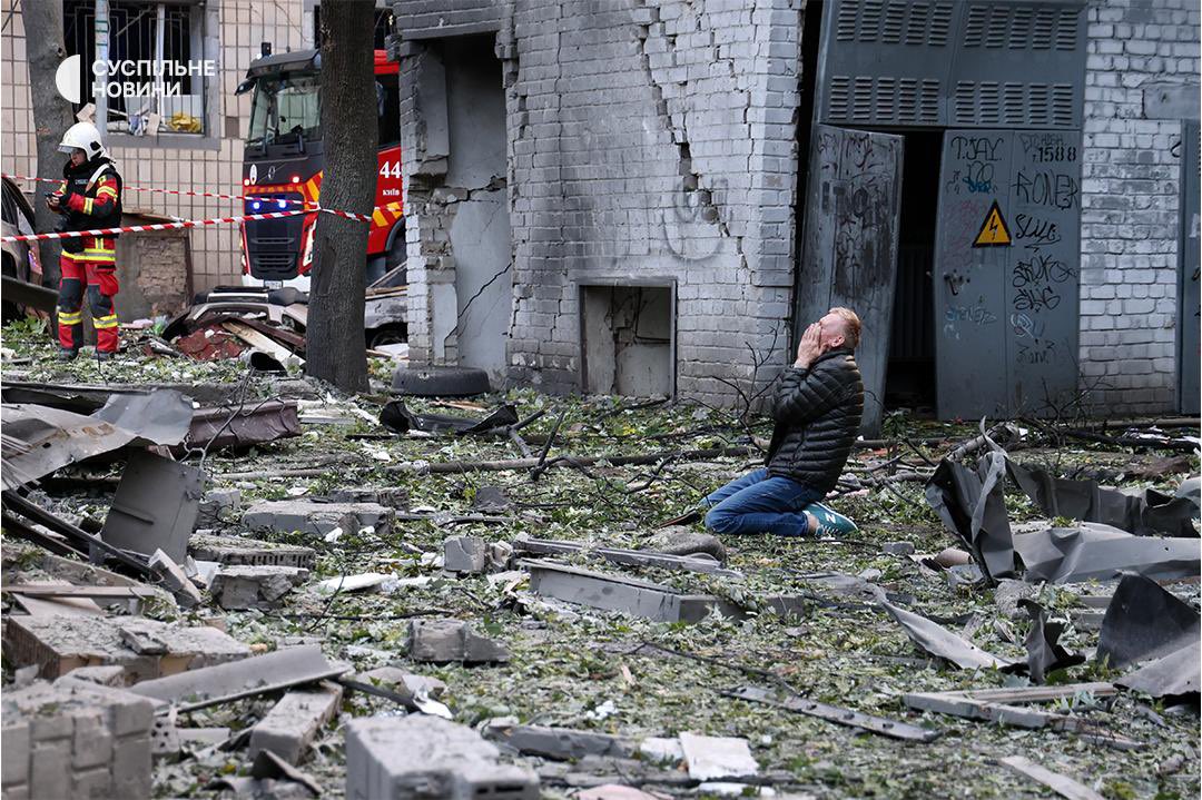 Another night of horror in Ukraine, as Russia again struck Kyiv, Zaporizhzhia and Odesa—raining missiles and drones onto civilians, murdering families sleeping in their beds. At least 14 killed. Over 90 injured. With 2,000 rescuers working through the rubble, the toll will surely