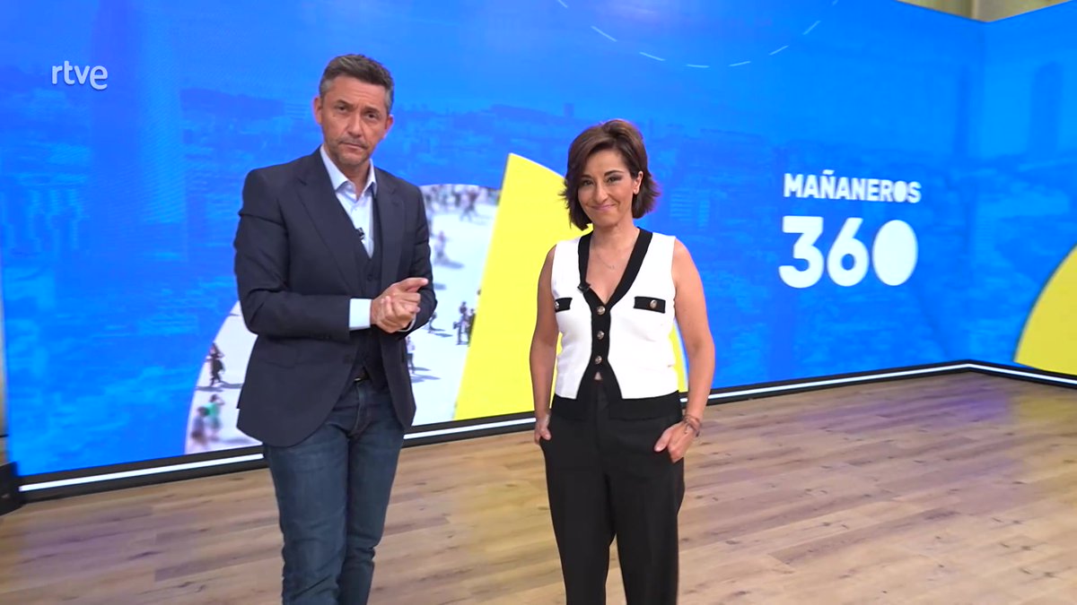 RTVE Comunicación y Participación (@rtve_com) on Twitter photo #Audiencias 📈'Mañaneros 360' (<a href="/MananerosTVE/">Mañaneros 360</a>), con <a href="/Ruiz_Noticias/">Javier Ruiz</a> y <a href="/addelagonzalez/">Adela González Acuña</a>, logra un 13,3% de cuota y más de 2 millones de contactos.
En su segundo tramo alcanza un 10% y máximo histórico de espectadores: 839.000. Anota 1,5 millones de contactos. #Audiencias 📈'Mañaneros 360' (<a href="/MananerosTVE/">Mañaneros 360</a>), con <a href="/Ruiz_Noticias/">Javier Ruiz</a> y <a href="/addelagonzalez/">Adela González Acuña</a>, logra un 13,3% de cuota y más de 2 millones de contactos.
En su segundo tramo alcanza un 10% y máximo histórico de espectadores: 839.000. Anota 1,5 millones de contactos.