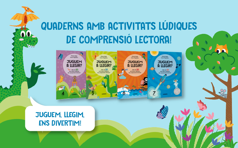 EditorialCasals (@editorialcasals) on Twitter photo Nou post al blog de #CombelEditorial!
L’aprenentatge de la lectura és un dels grans reptes del desenvolupament infantil. Per als nens i les nenes, aprendre a llegir no és una tasca fàcil, sinó que és probablement una de les habilitats més complexes que adquiriran al llarg de la Nou post al blog de #CombelEditorial!
L’aprenentatge de la lectura és un dels grans reptes del desenvolupament infantil. Per als nens i les nenes, aprendre a llegir no és una tasca fàcil, sinó que és probablement una de les habilitats més complexes que adquiriran al llarg de la