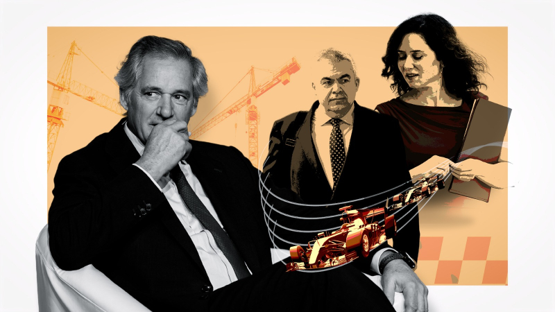 El metro cuadrado de autopista en España es el doble de caro que en Alemania, ¿la explicación?, los sobornos de las empresas del IBEX-35 a los políticos de turno a nuestra costa.  
Acciona, el rastro del dinero: de la trama Koldo a la Fórmula 1 de Ayuso pasando por #Gürtel.