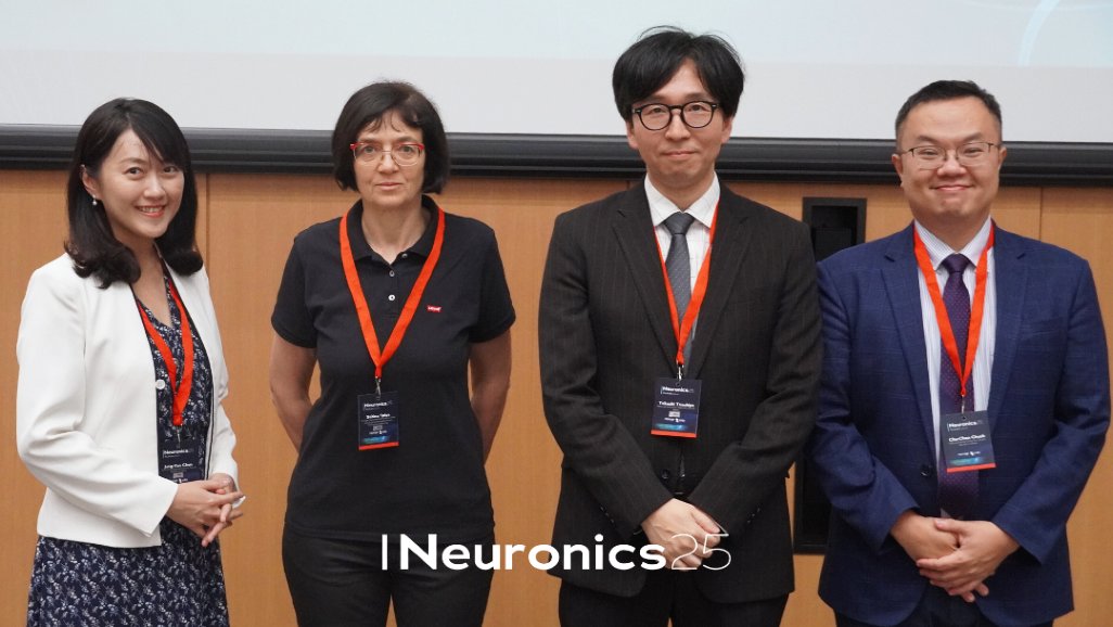 nanoGeConferences (@nanoge_conf) on Twitter photo 🟦Exploring new frontiers in neuromorphic computing at #Neuronics25 in Tsukuba,Japan!
Scientific organizers <a href="/TakashiTsuchiy8/">Takashi Tsuchiya</a>, <a href="/ChuChenChueh/">Chu-Chen Chueh @ NTU</a>, Sabina Spiga & Jung-Yao Chen bring together experts driving novel materials, devices & brain-inspired computing
🔗nanoge.org/Neuronics25/ho… 🟦Exploring new frontiers in neuromorphic computing at #Neuronics25 in Tsukuba,Japan!
Scientific organizers <a href="/TakashiTsuchiy8/">Takashi Tsuchiya</a>, <a href="/ChuChenChueh/">Chu-Chen Chueh @ NTU</a>, Sabina Spiga & Jung-Yao Chen bring together experts driving novel materials, devices & brain-inspired computing
🔗nanoge.org/Neuronics25/ho…