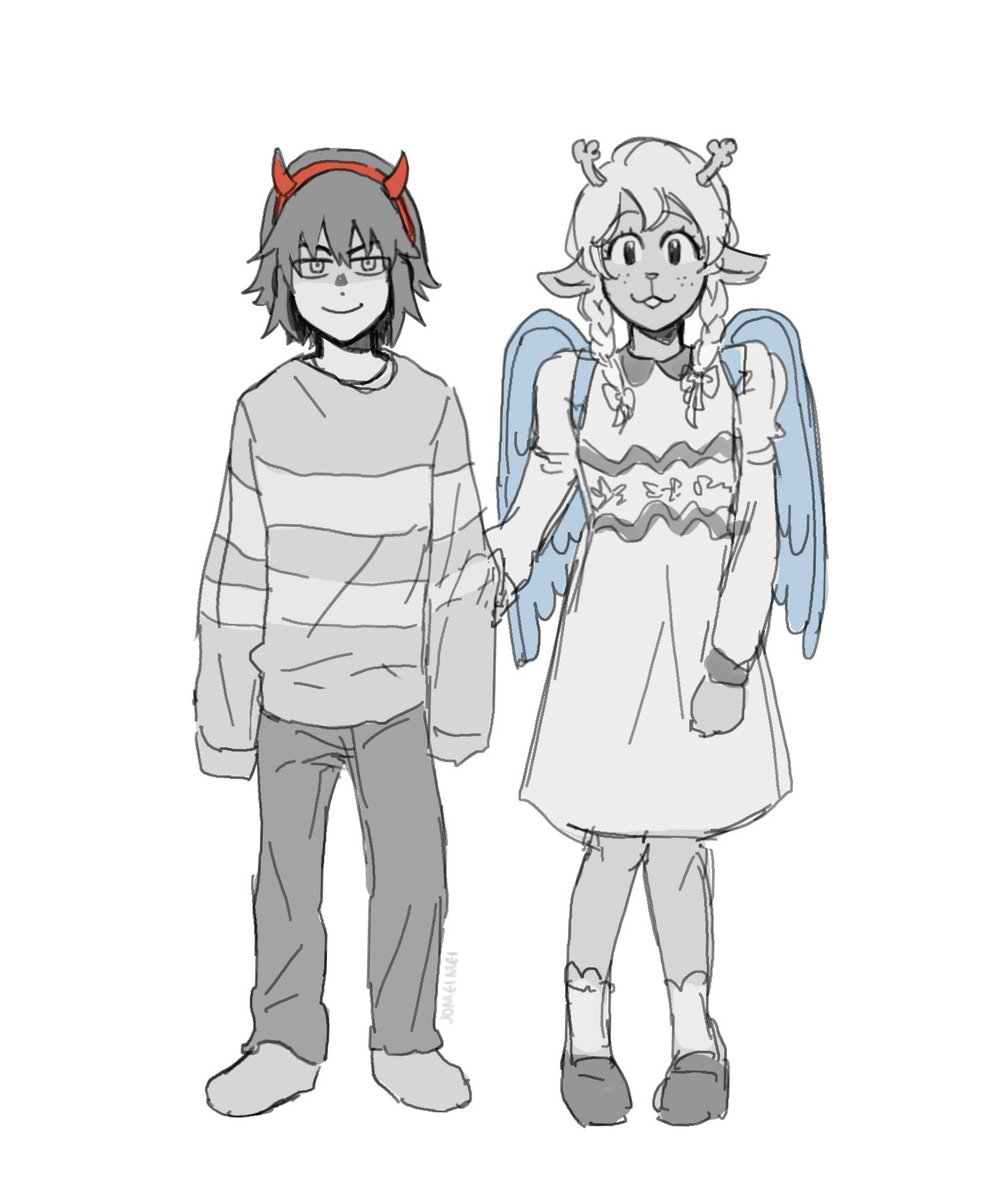 Hm! I’m sure it doesn’t mean anything though 

#kriselle #deltarune #deltarunespoilers