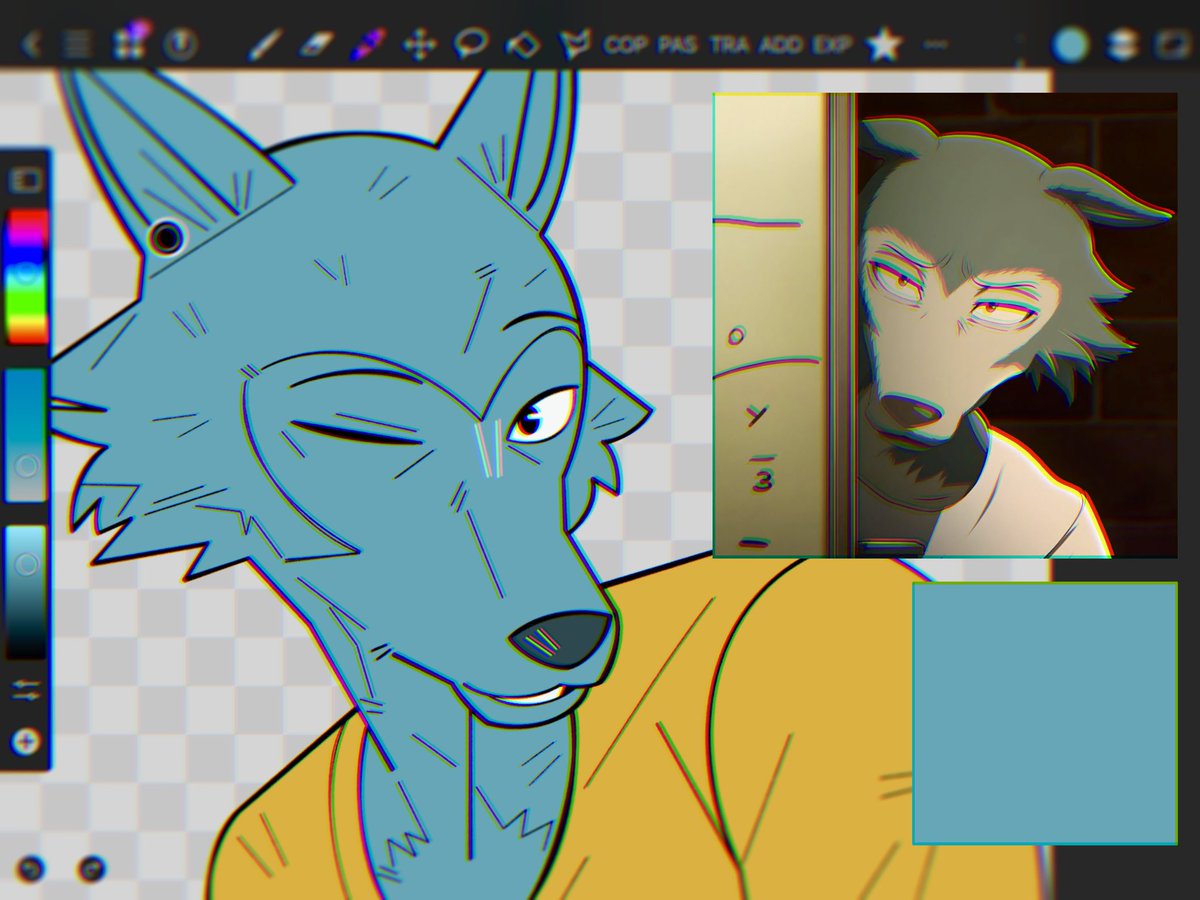 I’m back, sorry guys 😫👏🏾
(Legoshi fanart #WIP)~

#BEASTARS #furry #furryartist #furryfandom #ArtistOnTwitter #digitalart #anime #art