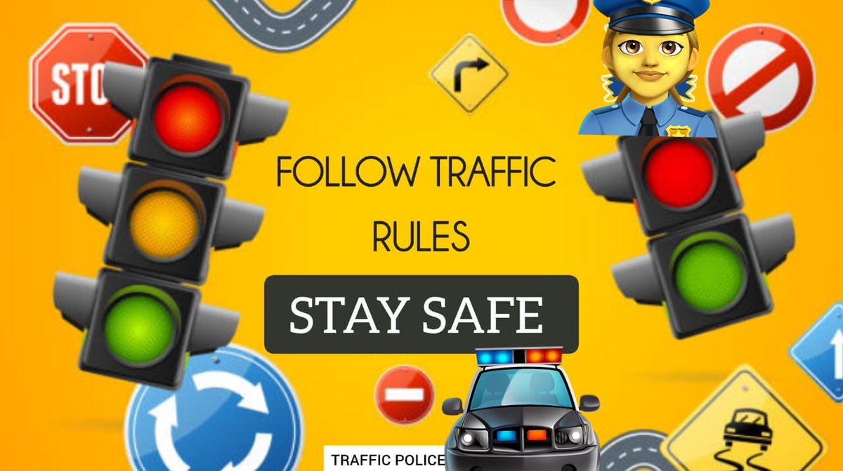 #Follow traffic rules, #staysafe !