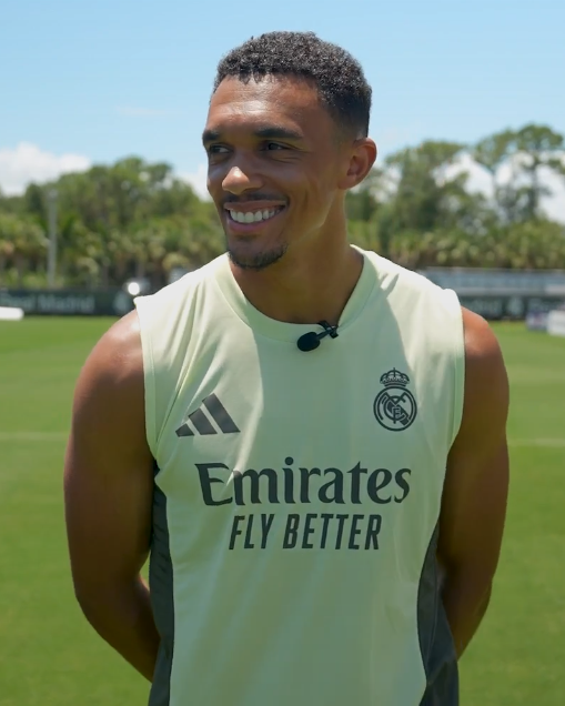 MadridXtra's tweet photo. 🗣️ Trent: “Hala Madrid!” https://t.co/lLbQRhN75q