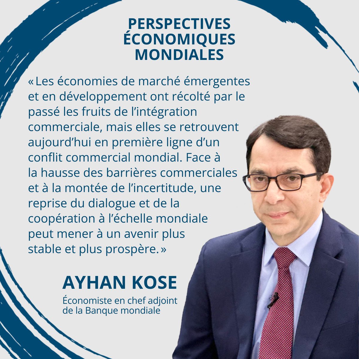 Banque mondiale (@banquemondiale) on Twitter photo #GEP2025 | « La meilleure stratégie est de renforcer l’intégration avec de nouveaux partenaires, d’avancer des réformes favorables à la croissance et de consolider la résilience fiscale pour traverser la crise. »
— Ayhan Kose, <a href="/Banquemondiale/">Banque mondiale</a>
➡️wrld.bg/WVF450W7gMk #GEP2025 | « La meilleure stratégie est de renforcer l’intégration avec de nouveaux partenaires, d’avancer des réformes favorables à la croissance et de consolider la résilience fiscale pour traverser la crise. »
— Ayhan Kose, <a href="/Banquemondiale/">Banque mondiale</a>
➡️wrld.bg/WVF450W7gMk