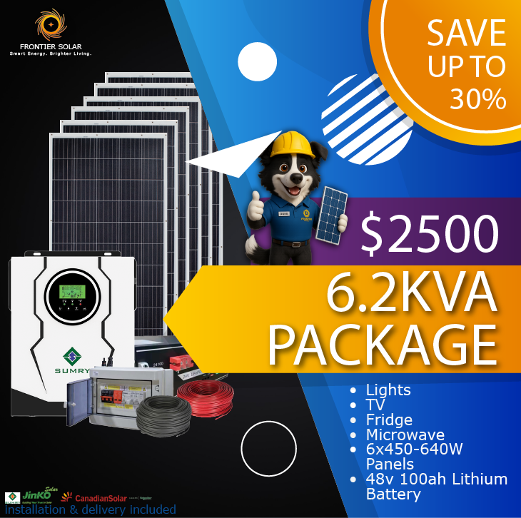 frontiersolarzw's tweet image. The Sun Never Switches Off. And neither should your power. Secure constant, reliable energy for your home or business. Day and night, we've got you covered. 📞 Call Us: +263777978326 #247Power #UninterruptedPower #SolarInZimbabwe #ZimBusiness #HarareLife #FrontierSolar