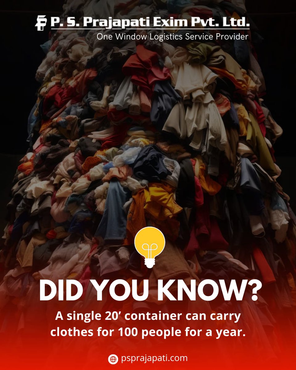 SPrajapati49952's tweet image. Little facts. Big impact.

Tap “Save” and share with someone who loves supply-chain trivia.

#PrajapatiExim #LogisticsTrivia #SupplyChainFacts #FreightKnowledge #ShareableContent #DidYouKnow