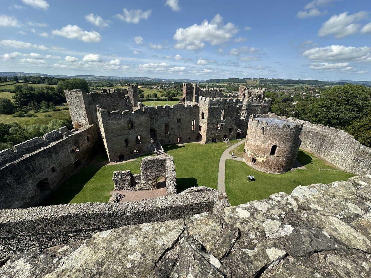 Mighty Ludlow Castle, which passed into royal control with the accession of its owner, Edward IV to the throne. Edward sent his young son to live there, ostensibly to govern Wales. The prince was there in April 1483 when his father died, with the young Edward V setting out from