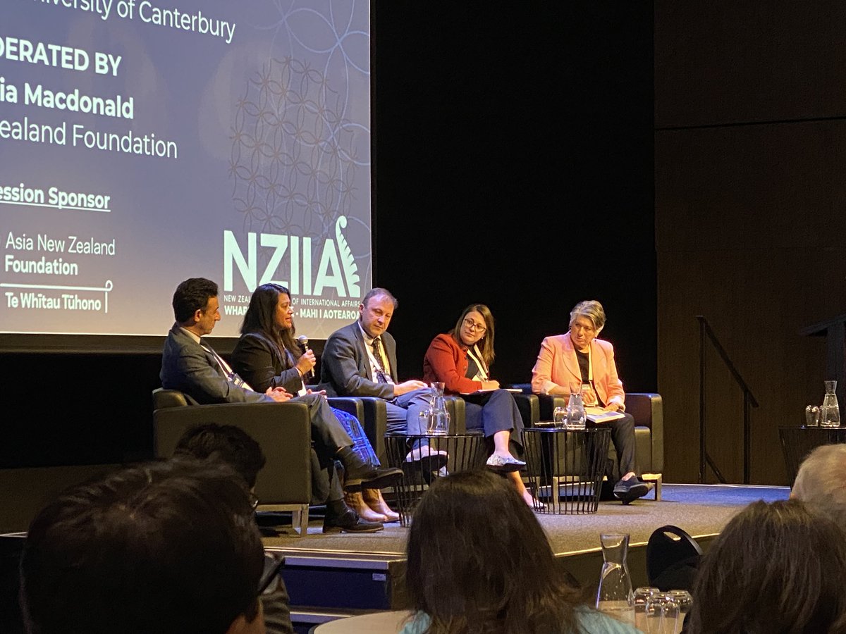Great to host a panel on our Perceptions of Asia research at the New Zealand Institute of International Affairs Conference in Wellington!

Introduced by our board chair, Dame Fran Wilde, and joined by Dr Julia Macdonald, Associate Professor Jason Young, Raf Manji, and Dr Ashalyna