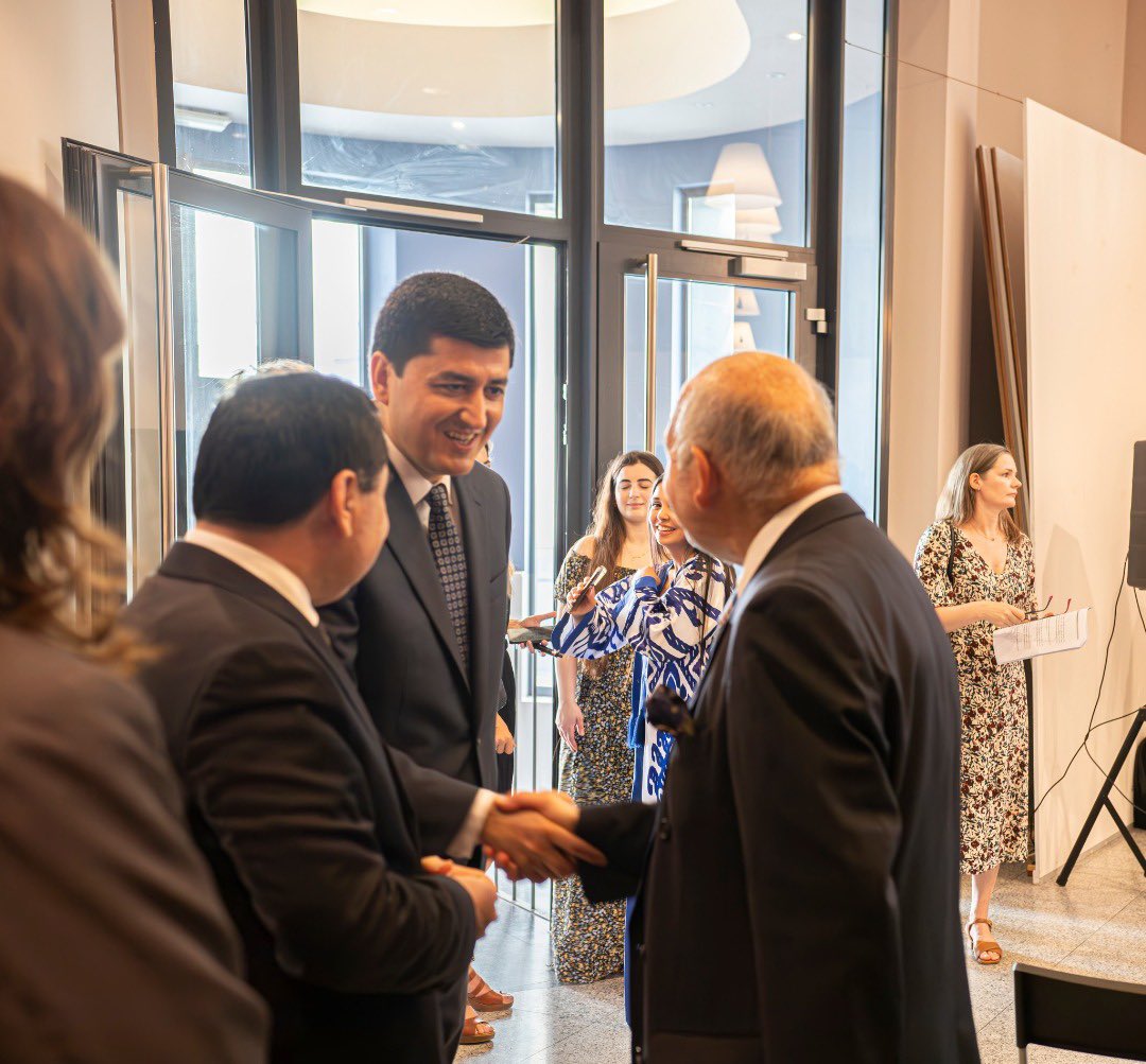 tajnature's tweet image. 🇹🇯🇪🇺 Dushanbe Glacier Conference outcomes presented in Brussels!

CEP’s Chairman and European leaders discussed Tajikistan’s initiatives on water, climate, and glacier preservation — launching a “New Process” for action. 🌍❄

#ClimateAction #GlacierProtection #TajikistanEU