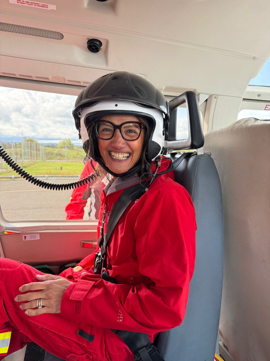 Last week our chief executive, Birju Bartoli, took to the skies with our partners from the Great North Air Ambulance (GNAA). 

After a brief event celebrating a charity donation to help fund a helipad at NSECH, Birju joined the GNAA team who provide a vital service.