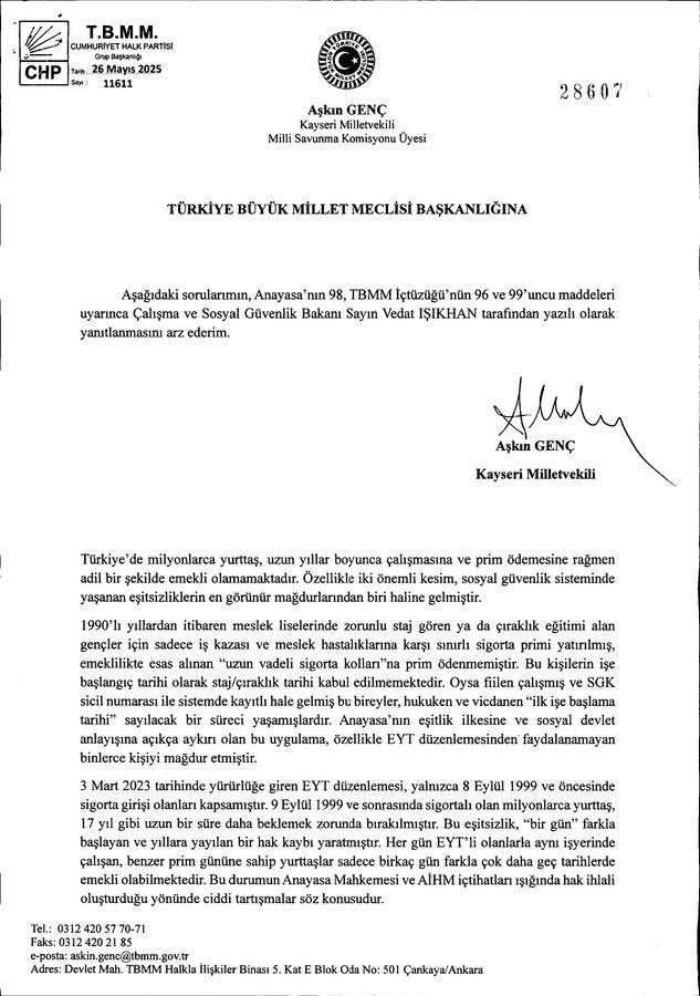 🛑 
KADEMELİ EMEKLİLİK İÇİN UMUTLU BİR ADIM DAHA!

Bu ülkede emeklilik; tarihe, şansa ya da ayrıcalıklara göre değil,
adalete, eşitliğe ve vicdana göre belirlenmelidir!

Emeklilikte Adalet Derneği (EMAD-DER) olarak, milyonların yaşadığı mağduriyetlerin giderilmesi için kademeli