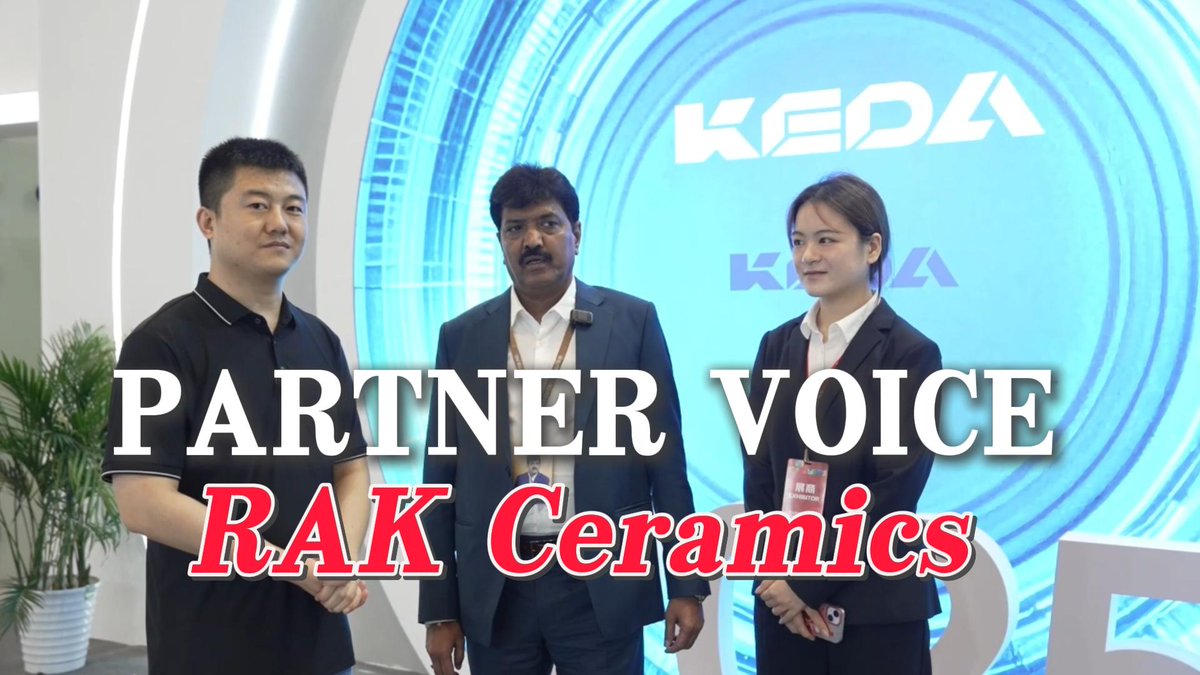 CeramicTWeekly's tweet image. Global Partner Voices of KEDA Ceramic Machinery丨RAK Ceramics youtu.be/t5D_ulNYyUQ?si… via @YouTube 
#uniceramics #RAK #KEDA