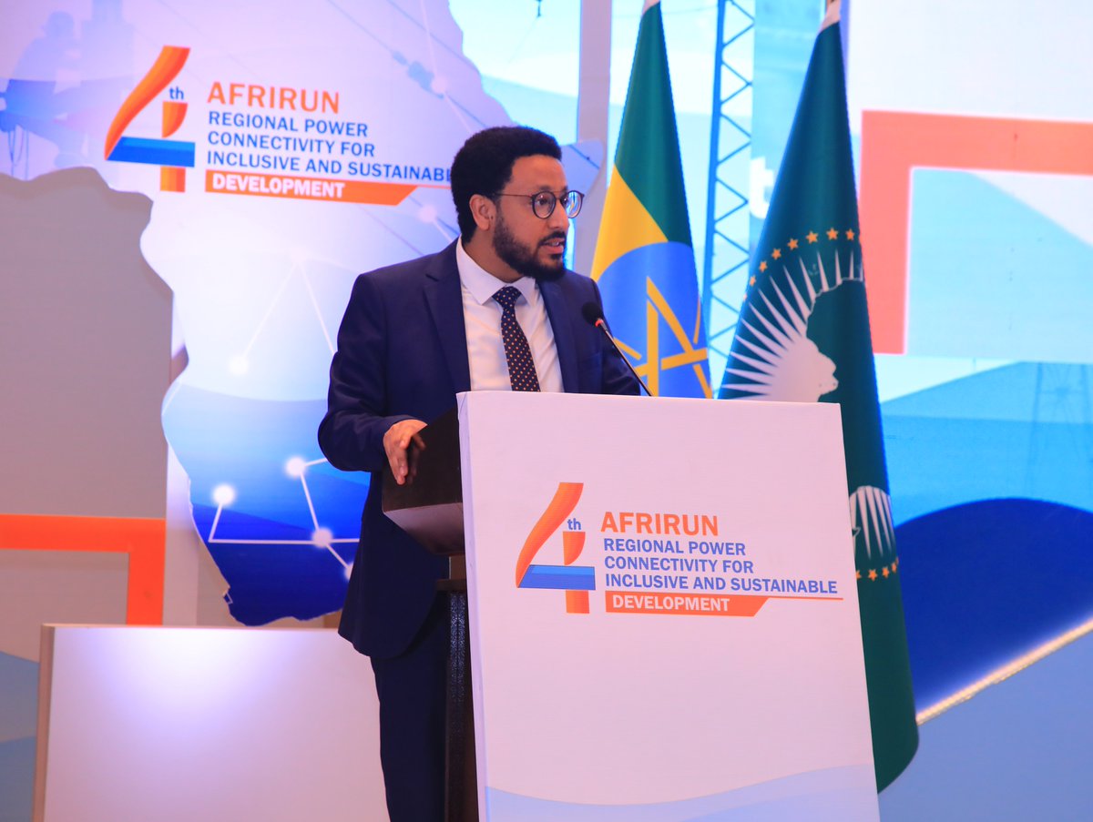 ifa_ethiopia's tweet photo. #AFRIRUN IV
Theme: Regional Power Connectivity for Inclusive & Sustainable Development
"Regional energy integration is no longer a distant aspiration, but an immediate and strategic imperative requiring coordinated action and sustained commitment".
"Inclusive growth and regional integration increasingly depends on sustained, affordable and reliable energy sources". Executive Director H.E. Mr Jafar Bedru, @ifa_ethiopia
#AFRIRUNIV #PowerConnectivity2025 #InclusiveDevelopment