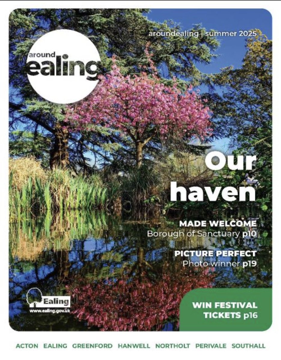 #NorwoodGreen &amp; #Southall residents You should have now received your latest edition of Around Ealing magazine.
It's full of stories, latest news, competitions &amp; more.
They’s also a digital version available full of videos &amp; interactive content. Read now: orlo.uk/NCqqs