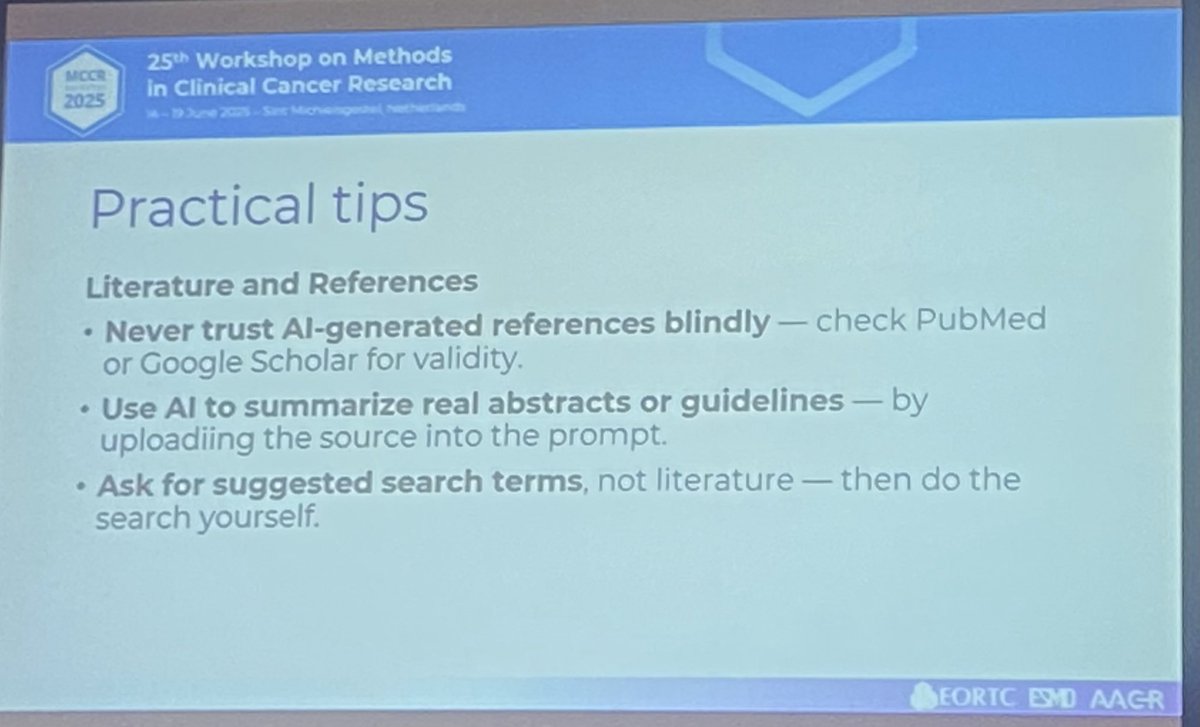 drcmassard's tweet image. AI and writing protocols/clinical trials: great talk on tips and tricks with ⁦@andrepfob⁩ ⁦@uniklinik_hd⁩ #MCCRWorkshop ⁦@myESMO⁩ @eortc