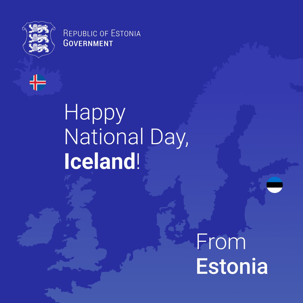 Kristen Michal (@kristenmichalpm) on Twitter photo Warmest wishes on your National Day, dear <a href="/KristrunFrosta/">Kristrún Frostadóttir</a> and all of Iceland! 🇮🇸🇪🇪
Iceland was the first to recognise Estonia’s regained independence in 1991. A bold step we will never forget.
Let’s continue strengthening our ties in NATO, NB8, JEF and bilaterally. Warmest wishes on your National Day, dear <a href="/KristrunFrosta/">Kristrún Frostadóttir</a> and all of Iceland! 🇮🇸🇪🇪
Iceland was the first to recognise Estonia’s regained independence in 1991. A bold step we will never forget.
Let’s continue strengthening our ties in NATO, NB8, JEF and bilaterally.