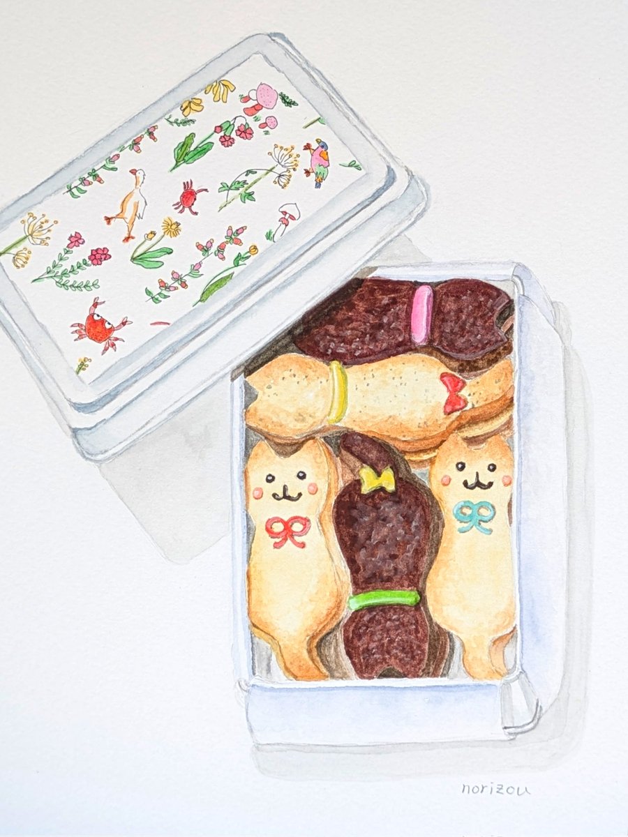 ねこ缶😺😸😻

#水彩イラスト #イラストレーター #おいしいもの #ねこ缶 #武蔵小杉 #クチュールベイク