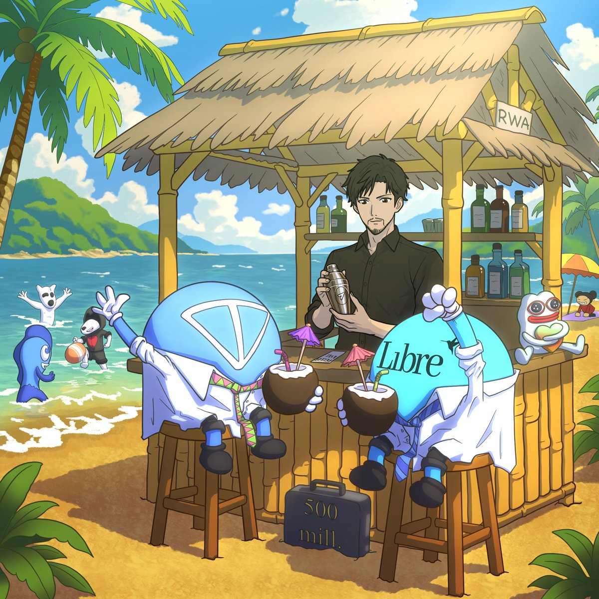 GM Legends ☕️ 

Summer season loading... and so is the energy 🌴💎