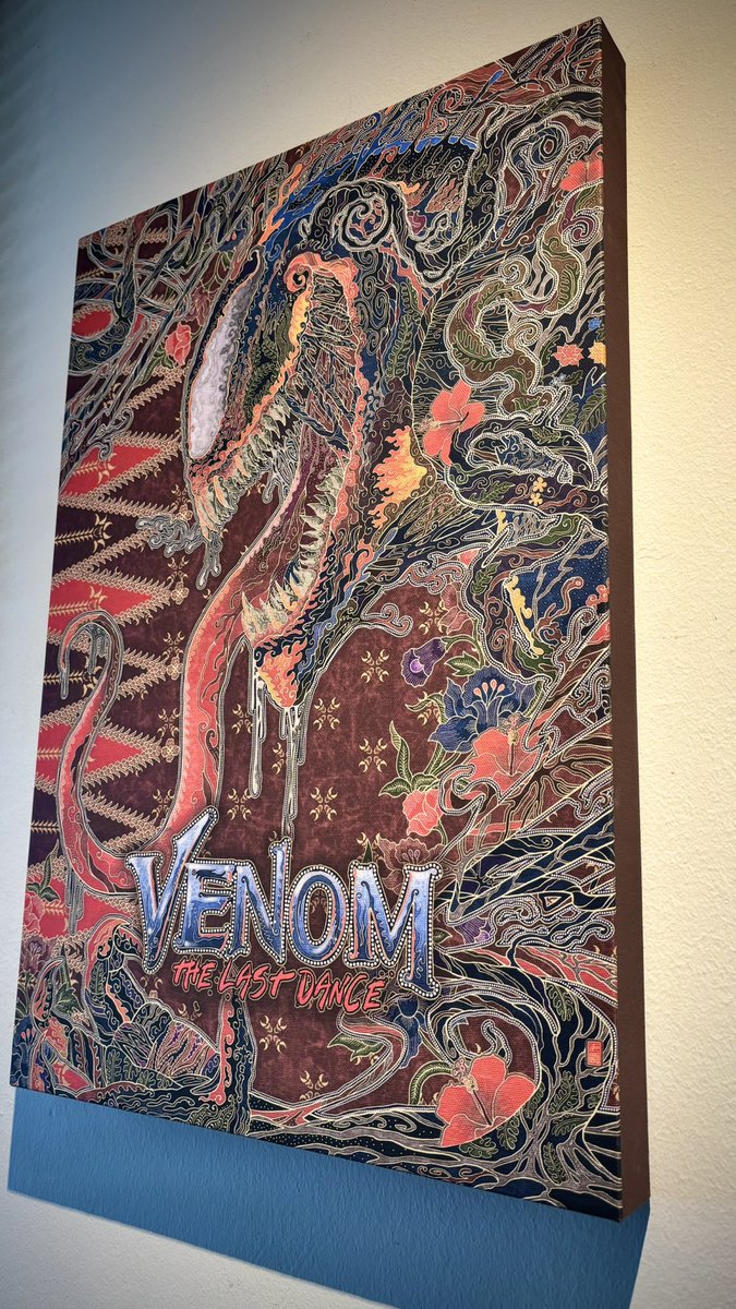 Currently on my wall. Stress2 je tenung alien ni lama2, tenang sikit 😝