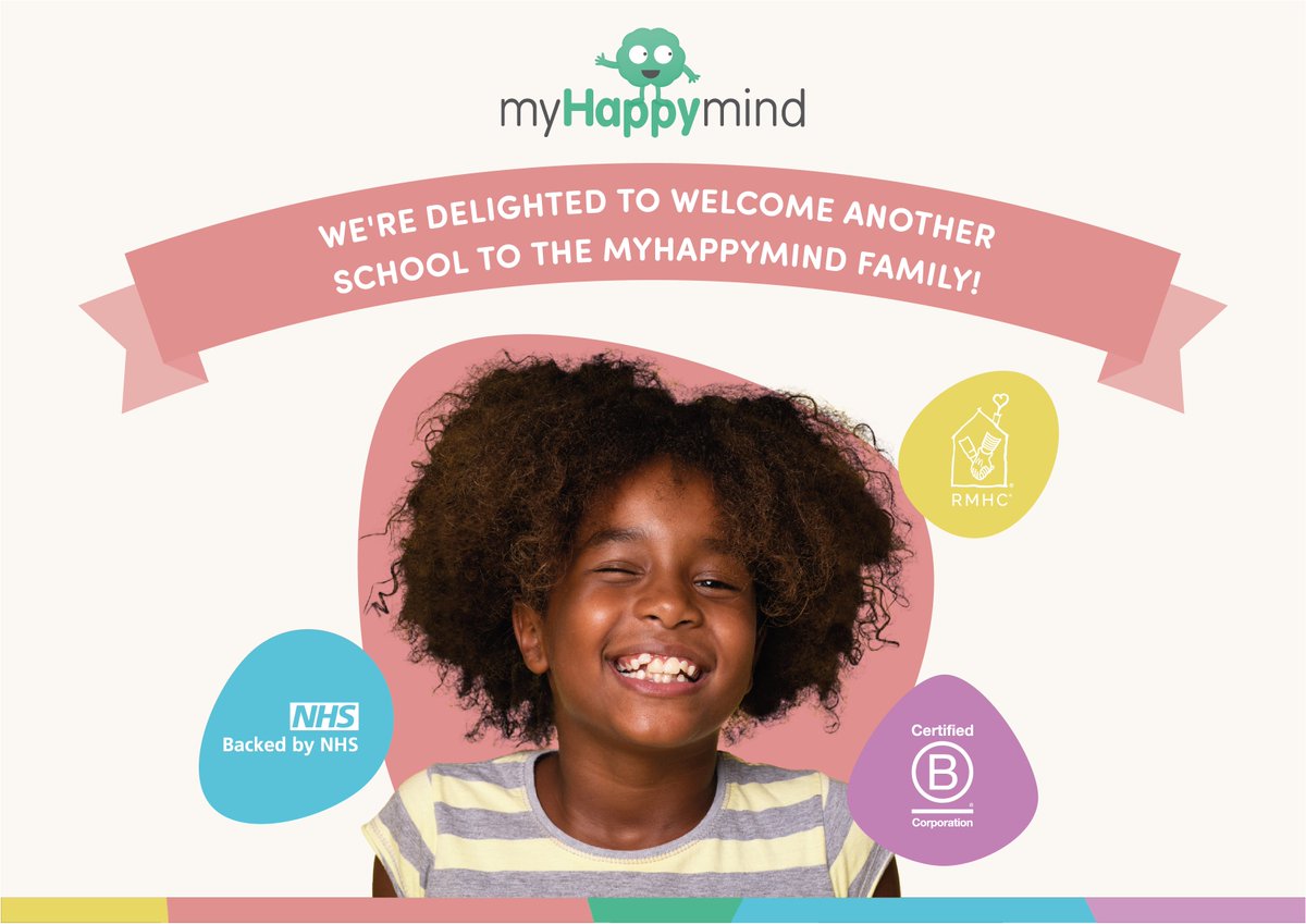 myHappymind (@myhappymind_) on Twitter photo We are so pleased to welcome…
Les Landes School
<a href="/SchoolThameside/">Thameside Primary School</a>
Barncroft Primary School
<a href="/Springwellpark_/">Springwell Park🧡</a>
to the myHappymind schools and nursery family!🥳 We are so excited for you to start your myHappymind journey!✨ #mentalhealth #wellbeing We are so pleased to welcome…
Les Landes School
<a href="/SchoolThameside/">Thameside Primary School</a>
Barncroft Primary School
<a href="/Springwellpark_/">Springwell Park🧡</a>
to the myHappymind schools and nursery family!🥳 We are so excited for you to start your myHappymind journey!✨ #mentalhealth #wellbeing
