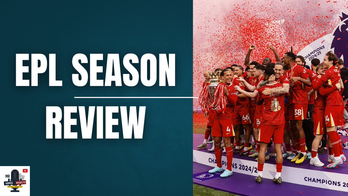 I am looking for a Man City, Arsenal, Chelsea, Tottenham, Liverpool fan to dive into how the last season went, give us a snippet into expectations for the new seasons, expected ins and outs.
youtube.com/@mrvamosdissec…