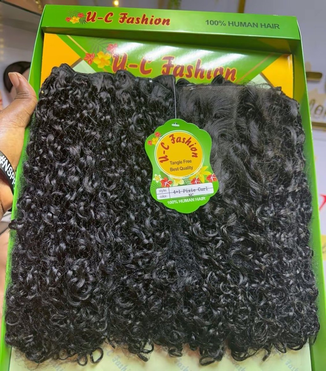 Cfhairs_'s tweet photo. Pixie curl
4+1 box pack natural available now
10”-84800
12”-94200
14”-101200
16”-114400
18”-131,900
09124908196
📍Ede,Osun
#pixiecurl #pixiecurlpackethair #ucfashionpixiecurl #hairvendor #packethairvendorinosun #hairvendorinede #hairvendorinoshogbo #packethairvendorinede https://t.co/NY9FapMUSt