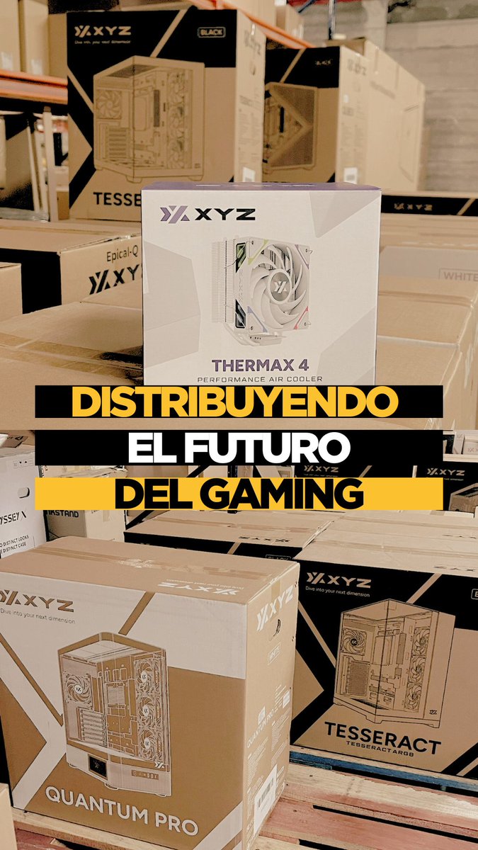 🌍 Nueva Alianza con <a href="/XYZ_Pcgear/">XYZ</a>!! Y te traemos productos potentes, accesibles y con diseño premium.
✅ Chasis
✅ Soluciones térmicas
✅ Y mucho más...
📦 Ya disponibles para clientes B2B en Globomatik.com

#XYZGear #Globomatik #PCGaming #Hardware #Distribución
