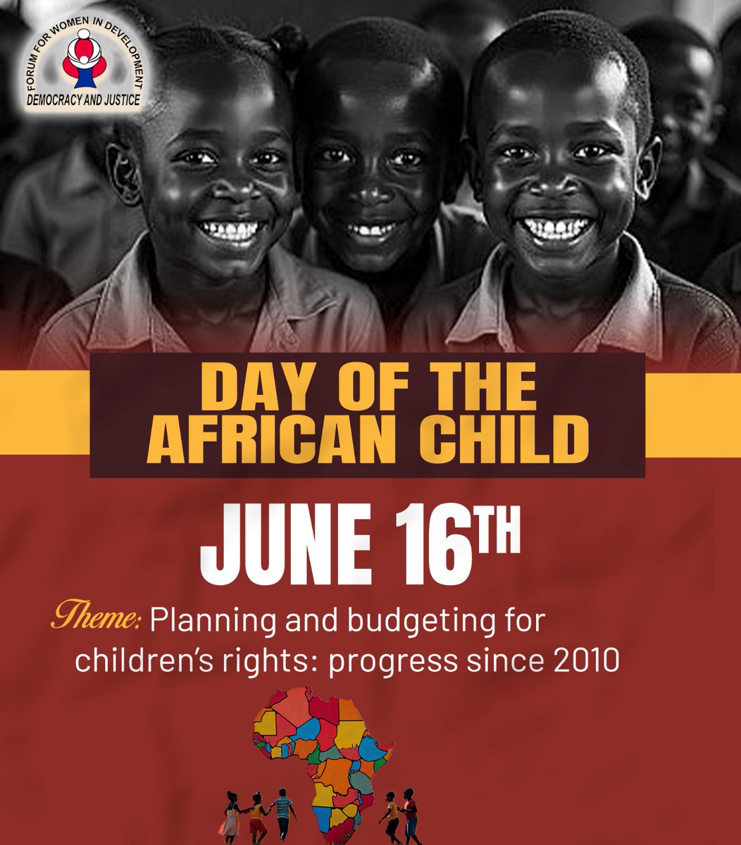 Celebrating dreams, resilience, and voices of Africa’s children past and present.  #DayOfTheAfricanChild