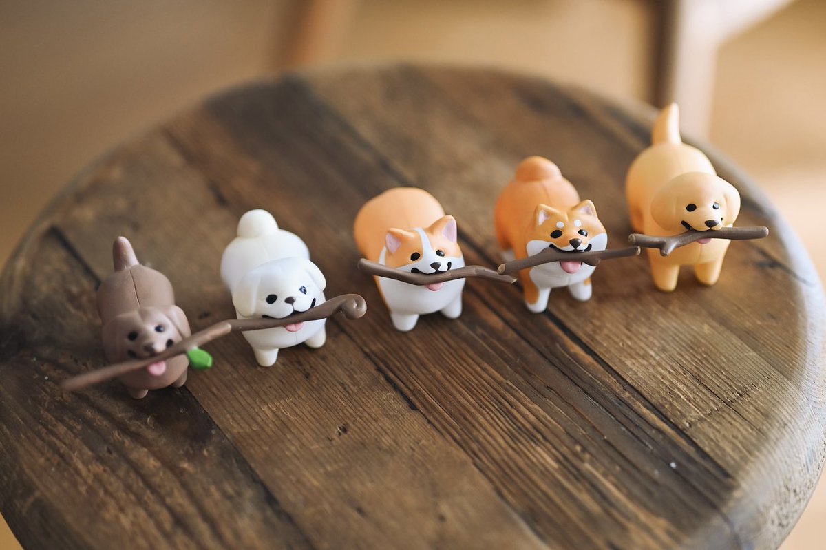 ˏˋ お知らせ ˎˊ˗ カプセルトイ「いい感じの棒をゲットした犬」は、6月