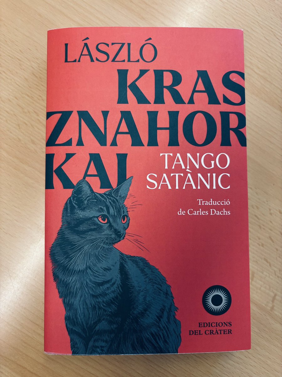 «Doncs grava-t’ho en aquesta ment obtusa: la vida és com un acudit –va declarar amb solemnitat–. Comença malament i s’acaba malament. Entremig està bé». #LászlóKrasznahorkai