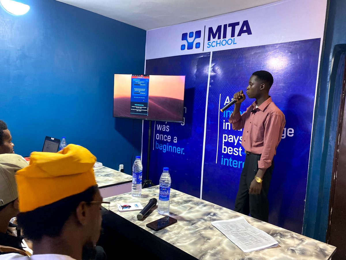 MitaSchool's tweet image. 🚨 History made at Mita School!

In just 6 months, one of our students built a Web3 solution tackling a major African problem.

Consistency &amp;gt; perfection. 🔥🧑‍💻

👉 Check it out: kandy-dev223.github.io/pre026k/

You could be next.

#Mitaschool #WebDevelopment