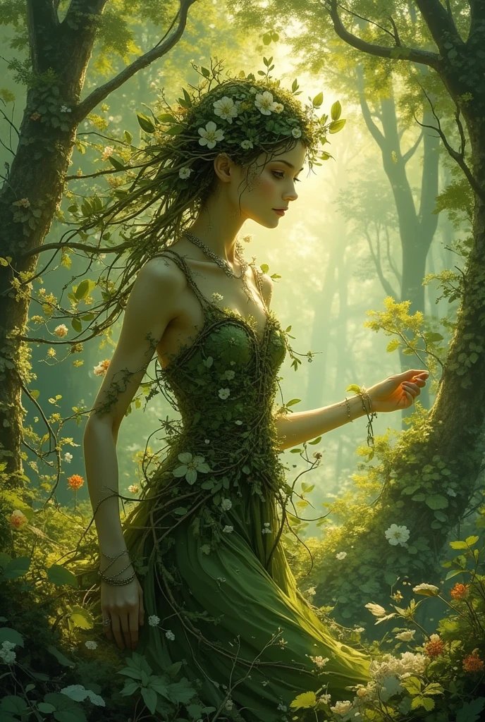 GreenOgre120's tweet photo. QT Spirit of the Forest

She moves like wind through leaves—silent, sacred, untamed 🌿✨
Eyes of moss, breath of mist. The forest doesn’t just shelter her… it is her.

Step softly. She’s watching.
👉 https://t.co/WMgyazVaKM

#ForestSpirit #YumChatAI #NatureMystic #DigitalWild #SpiritOfTheWoods #AestheticAI