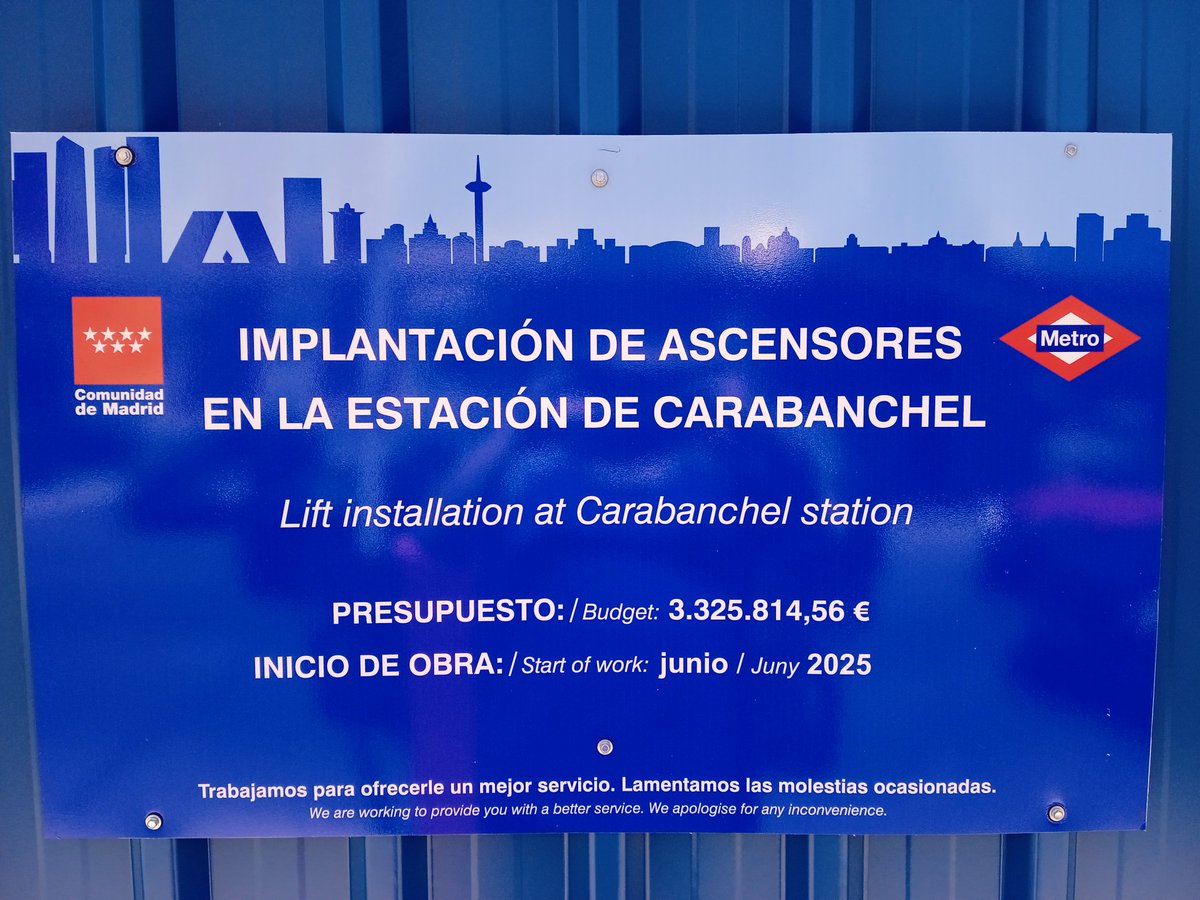 CGTGulla's tweet image. Tras una gran lucha vecinal y nuestra humilde aportación, el ascensor en la parada del metro de Carabanchel pronto será una realidad. Las personas con dificultades para la movilidad tendrán, por fín, un acceso cómodo a la calle y al centro. La lucha sirve, claro que sirve💪🏻🔴⚫