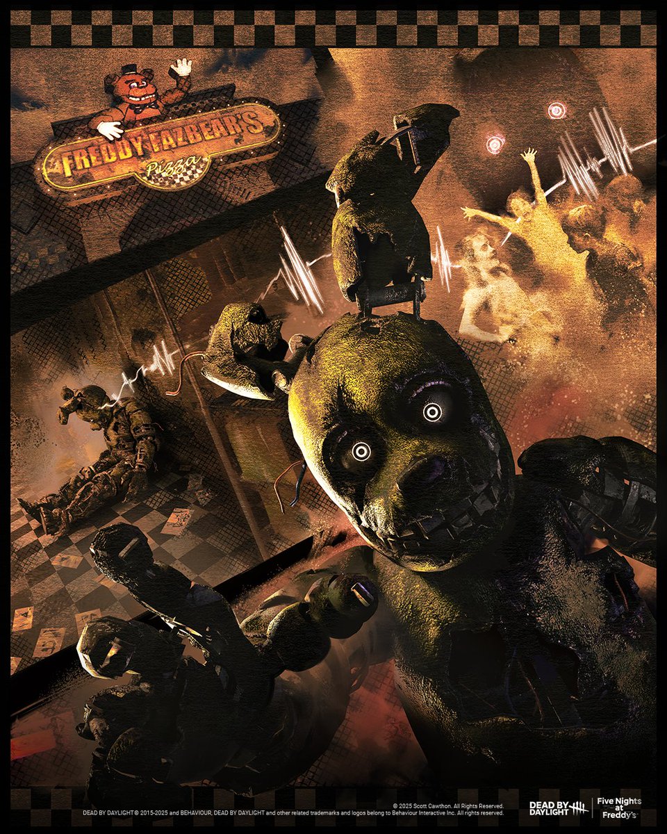 Es hoyyy es hoyyy! Hoy llega Springtrap , tendremos Drops exclusivos , además sortearemos DLCS de Fnaf y por fin tendremos código de creador siuuuu ! Os espero a las 22:00 en Twitch para darlo todo 😘