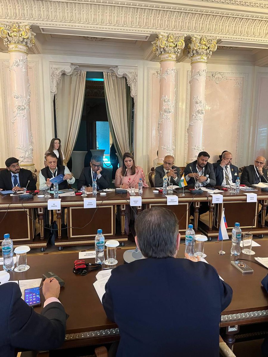 indianconsspb's tweet photo. Consul General participated in the event  "Russian-Indian IT Dialogue : Strategic Partnership for Technological Leadership" at the ITMO University. Various avenues in the field of Cyber-security and Artificial Intelligence were discussed. #MEAIndia  #IndEmbMoscow #mygovindia https://t.co/SdjM6L35iW